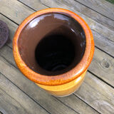 Enamelled vase W. Germany