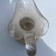 Carafe refresher pitcher baccarat or st louis frosted crystal twisted handle