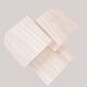 Travertine nesting tables, Italy, 1970s.