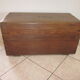 Old solid wooden chest
