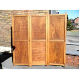 Antique wood screen 3 panels