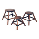 Wabi Sabi Nesting Tables, France, 1950s, Set of 3