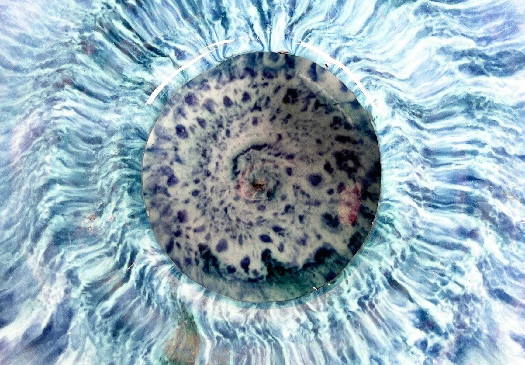 Mid-century modern pottery candlestick by Else and Henry Nielsen for Henri Keramik, 1960s.