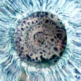 Mid-century modern pottery candlestick by Else and Henry Nielsen for Henri Keramik, 1960s.