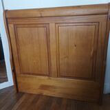 Wooden headboard
