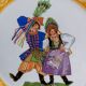 Wałbrzych porcelain serving dish - Dance