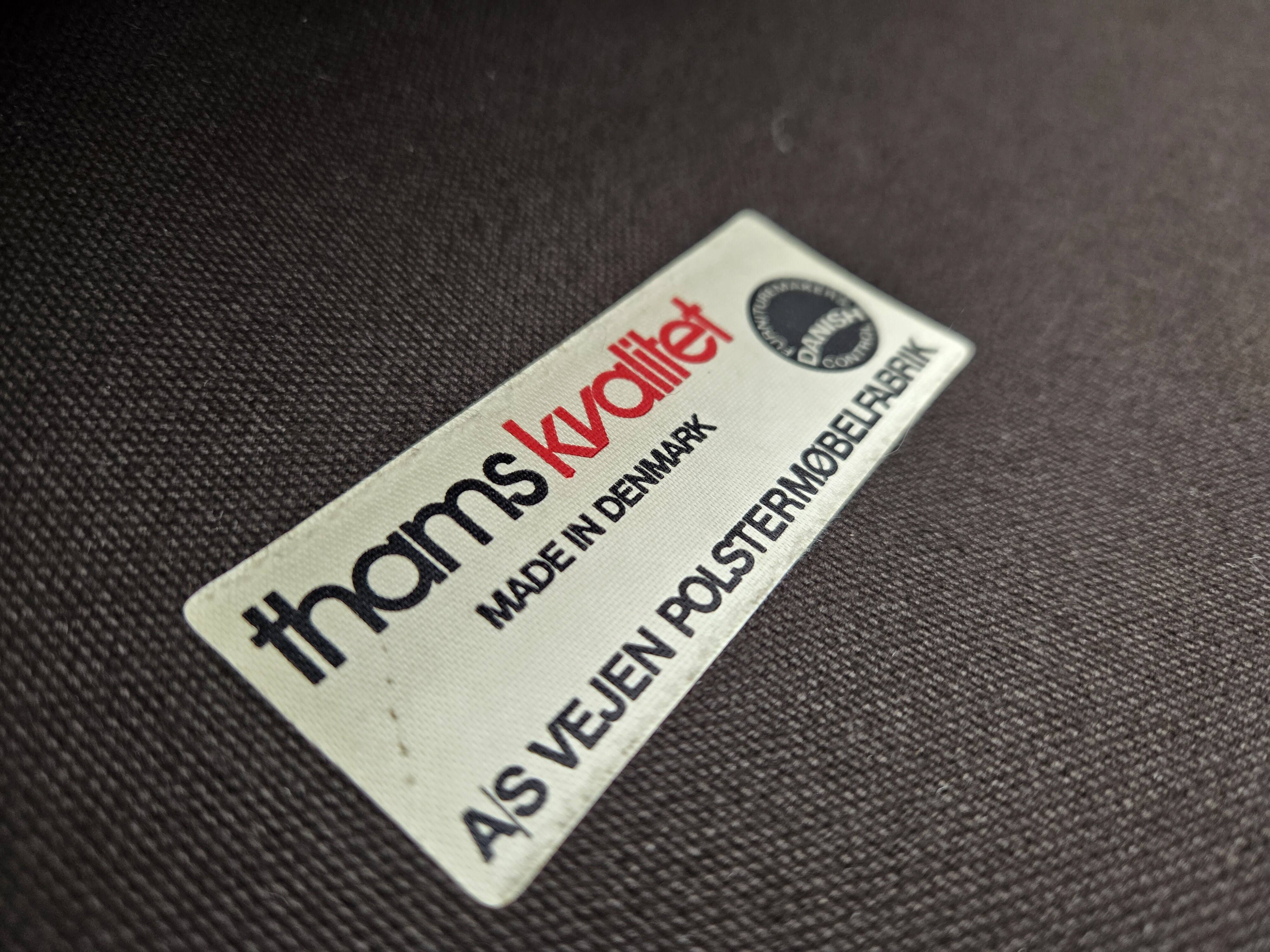 1970s, Danish design by Georg Thams, lounge chair, furniture leather.