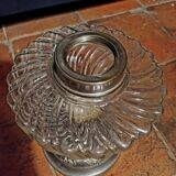 Lampe à pétrole transformée en chandelier