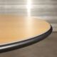 Memphis Style Dining Table in Steel and Melamine, 1980s
