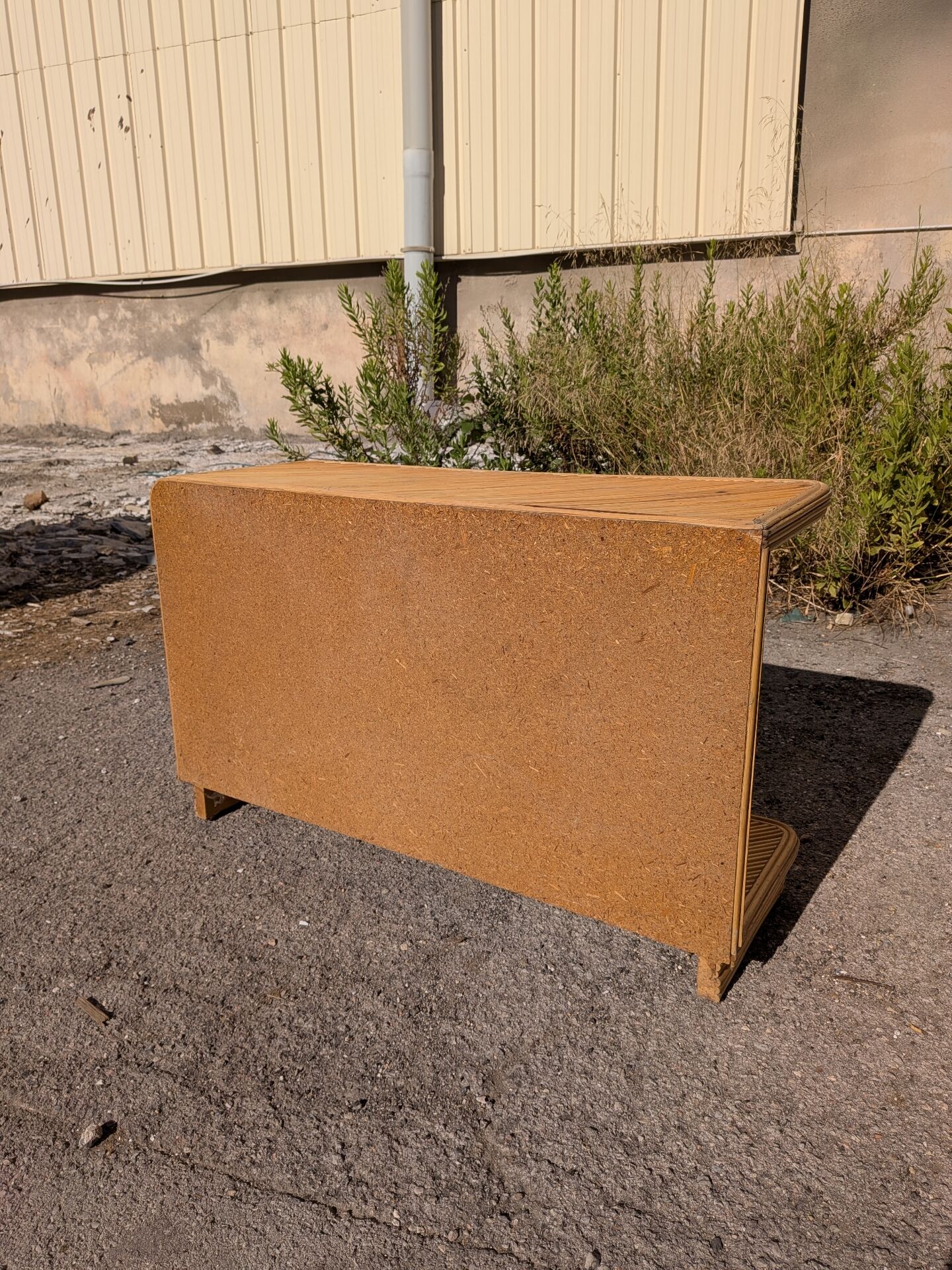 1970s rattan sideboard