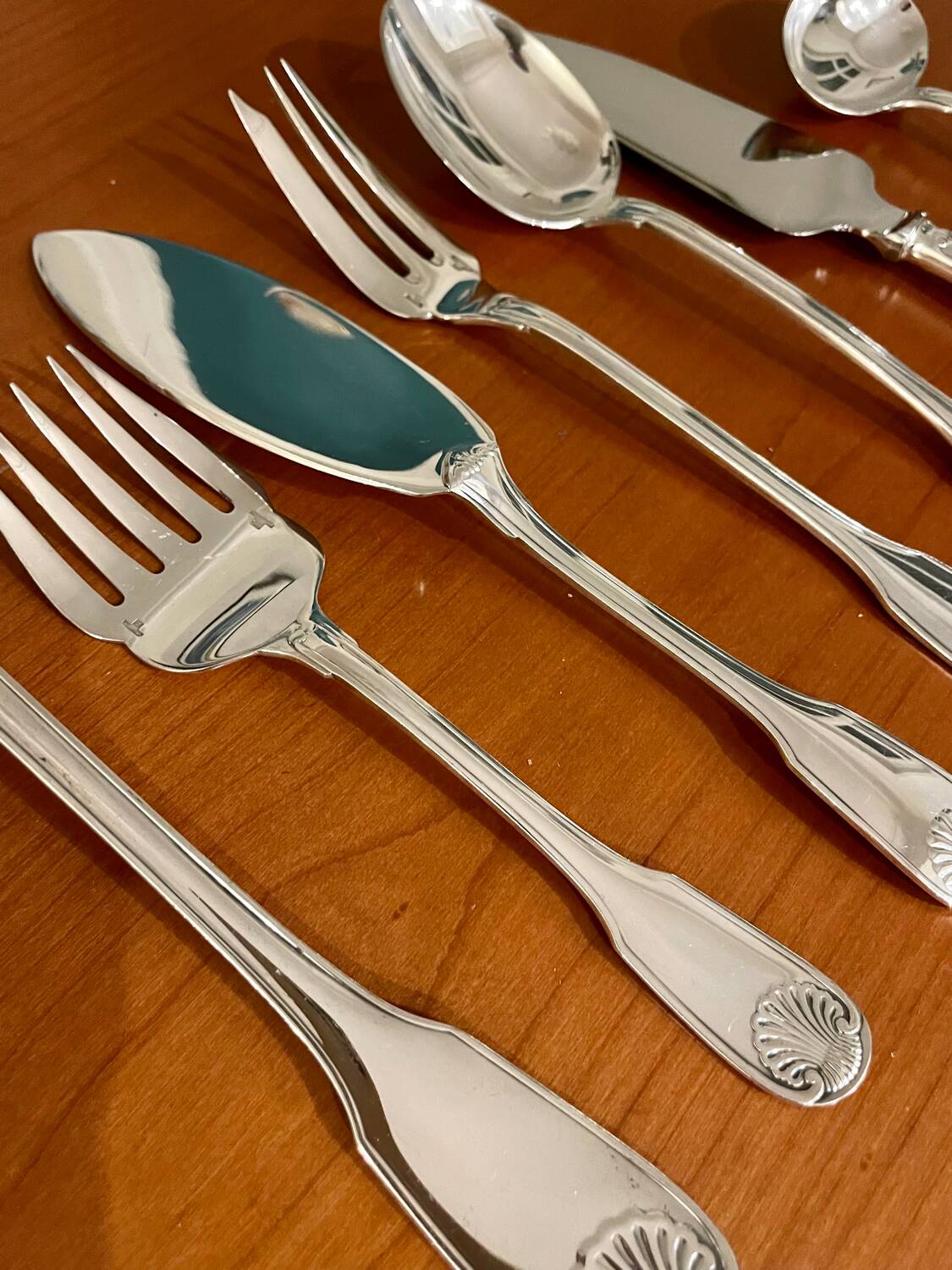 Christofle vendome cutlery set 115 pieces very good condition
