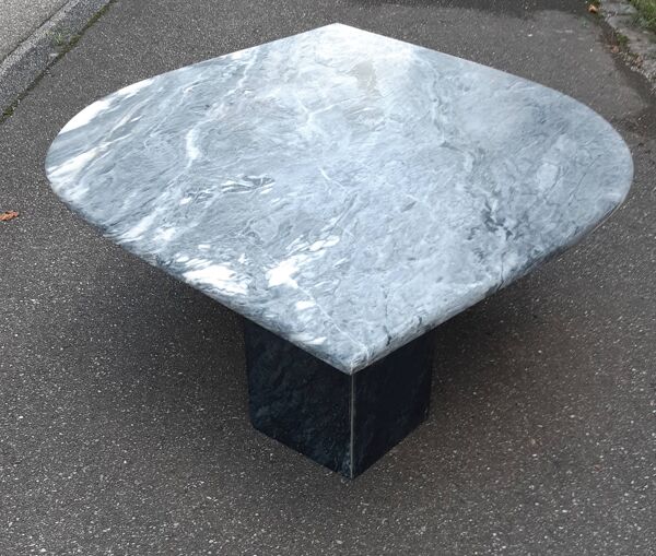 Table basse marbre années 70