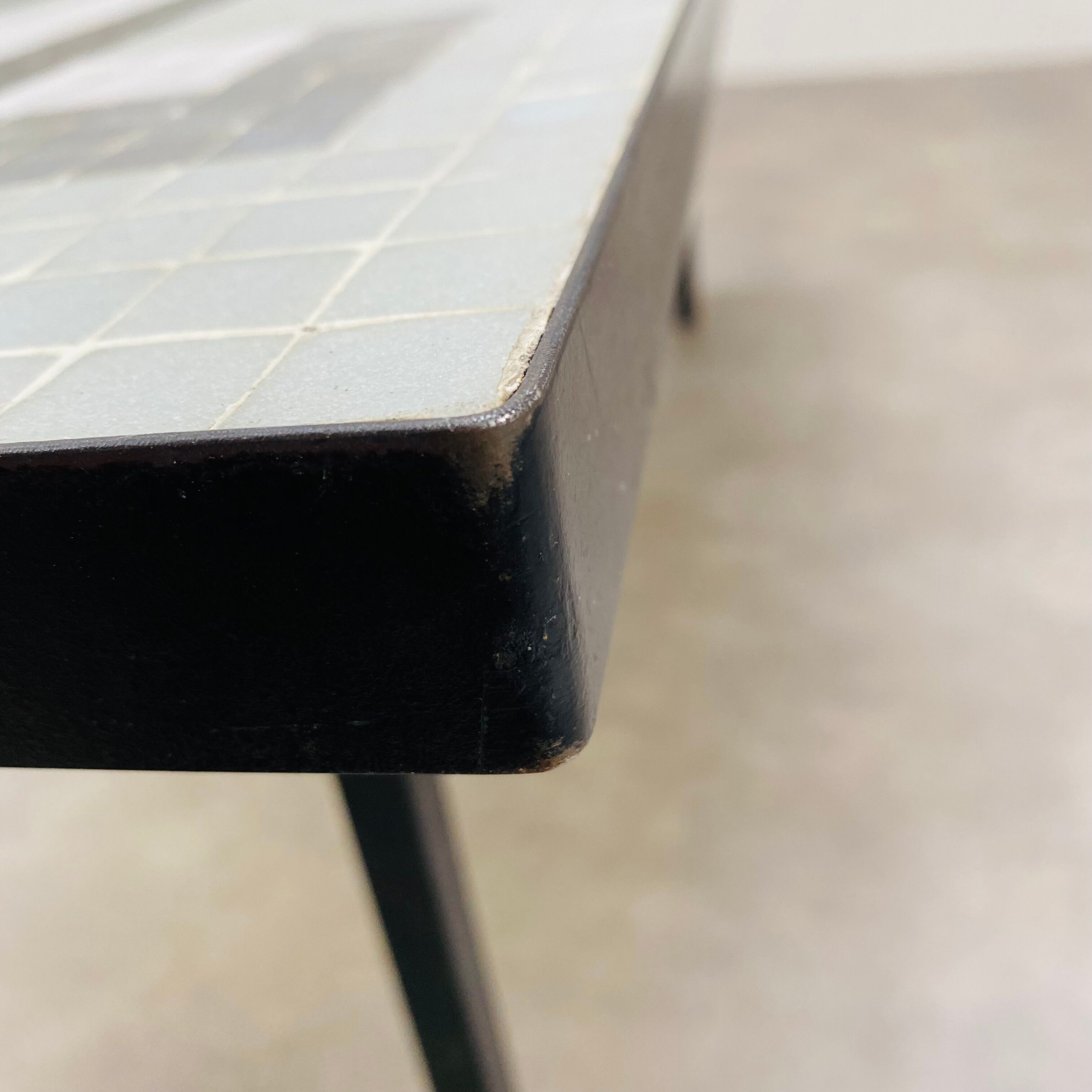 Coffee table 50s mosaic vintage ceramic