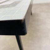 Coffee table 50s mosaic vintage ceramic