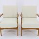 1970s Pair of Restored Armchairs by Drevotvar, Czechoslovakia