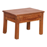 Ancienne table de chevet en teck birman