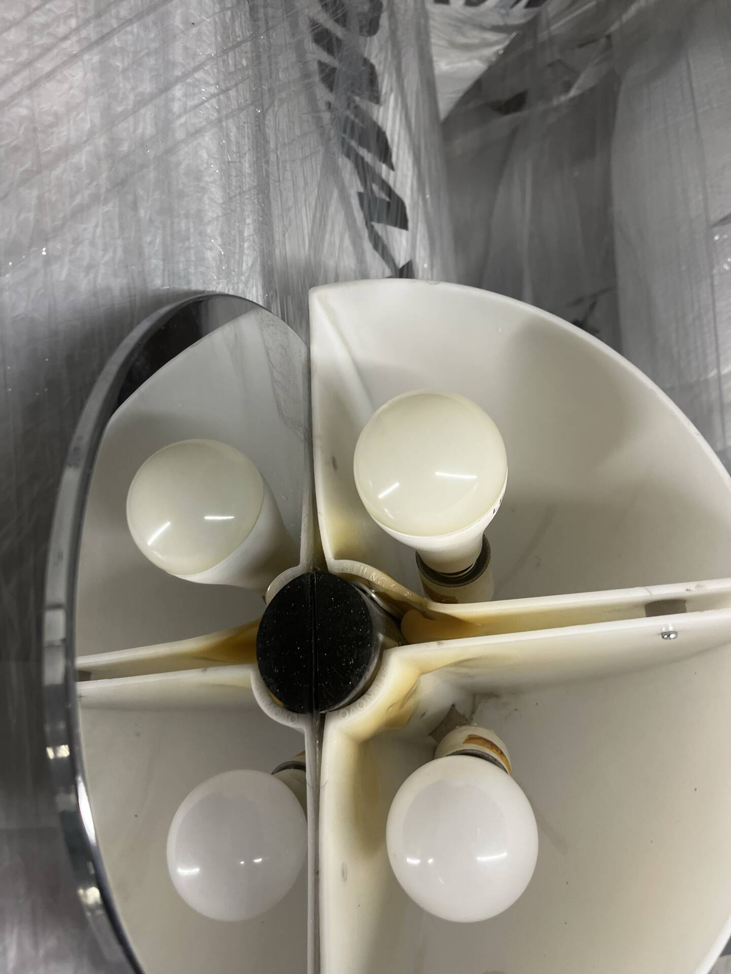 Stilnovo wall lamp by Danilo and Corrado Aroldi Model Spicchio Italy 1