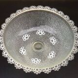 1960s Italian Design Masserini barocco Large fruit bowl on shower stand