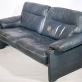 DE SEDE DS 70 design leather sofa, three-seater