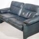 DE SEDE DS 70 design leather sofa, three-seater