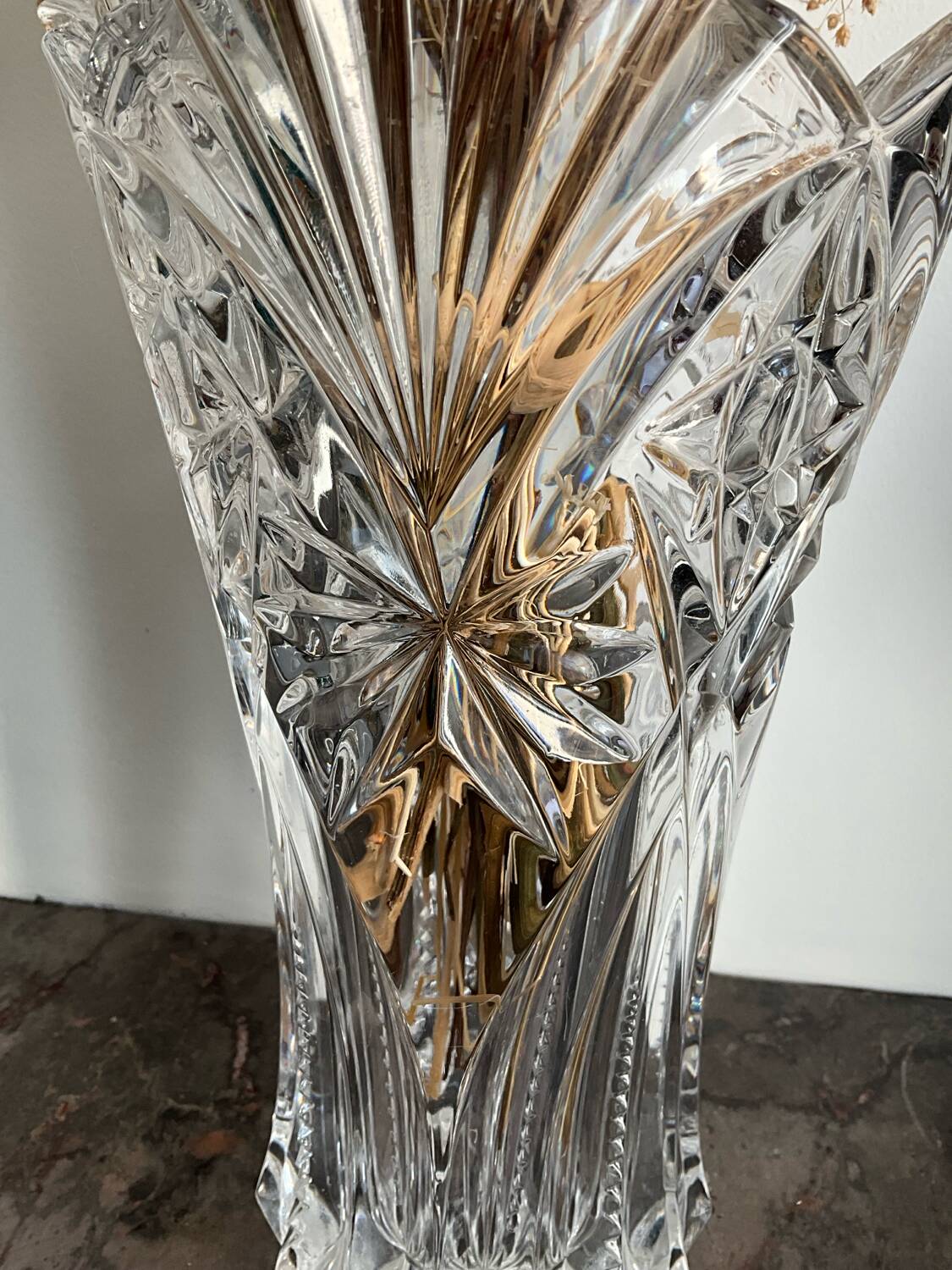 Crystal vase