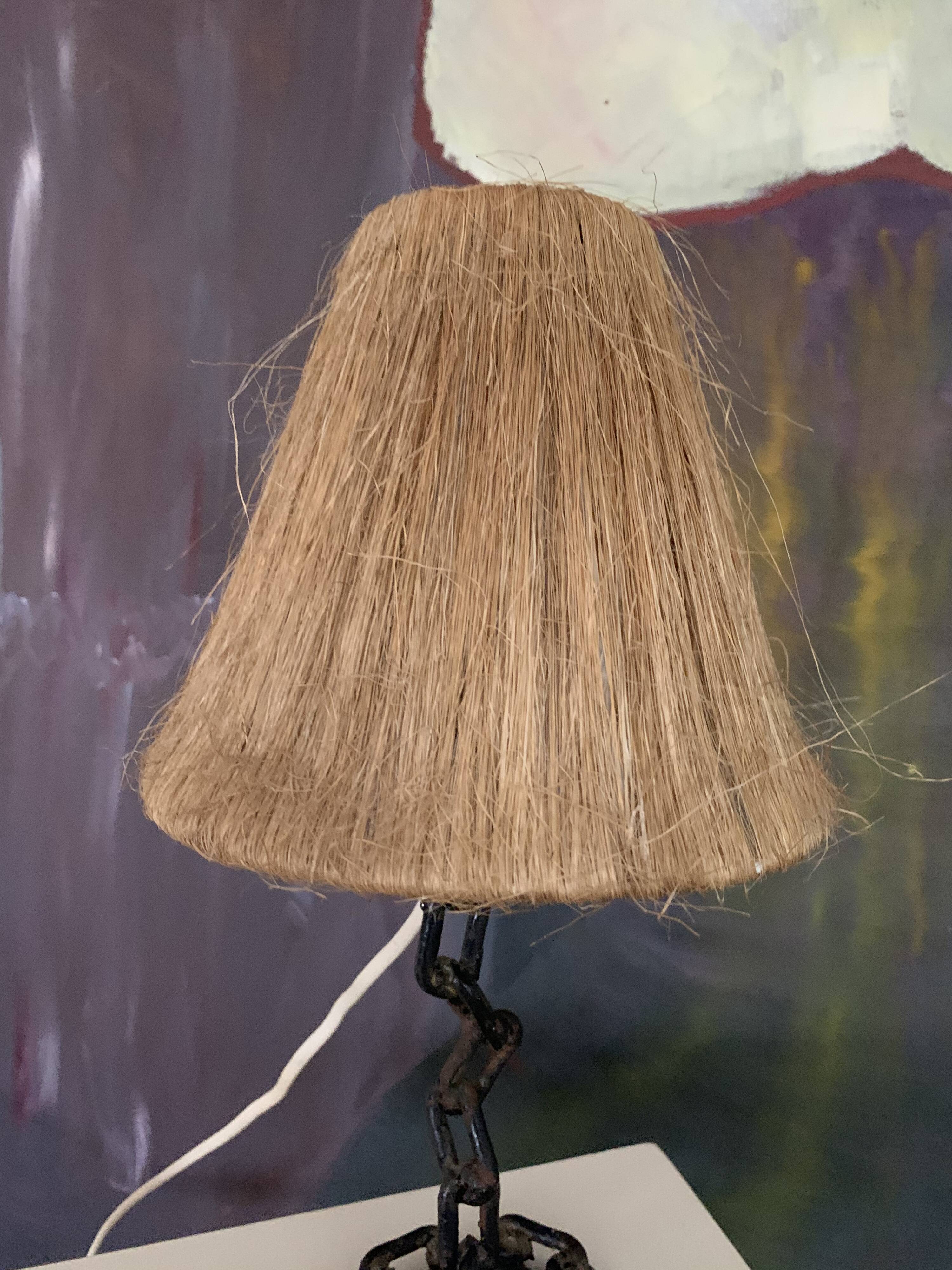 Brutalist vintage lamp