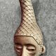 1950s Tutsi plaster mask signed Gorza (C)