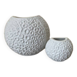 Op art vases, Heinrich, 1970s