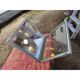 Suspension industrielle aluminium et verre