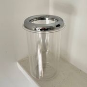 Guzzini ice bucket / wine cooler with chrome rim