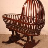 Curved Mahogany Cradle - 19th Century
