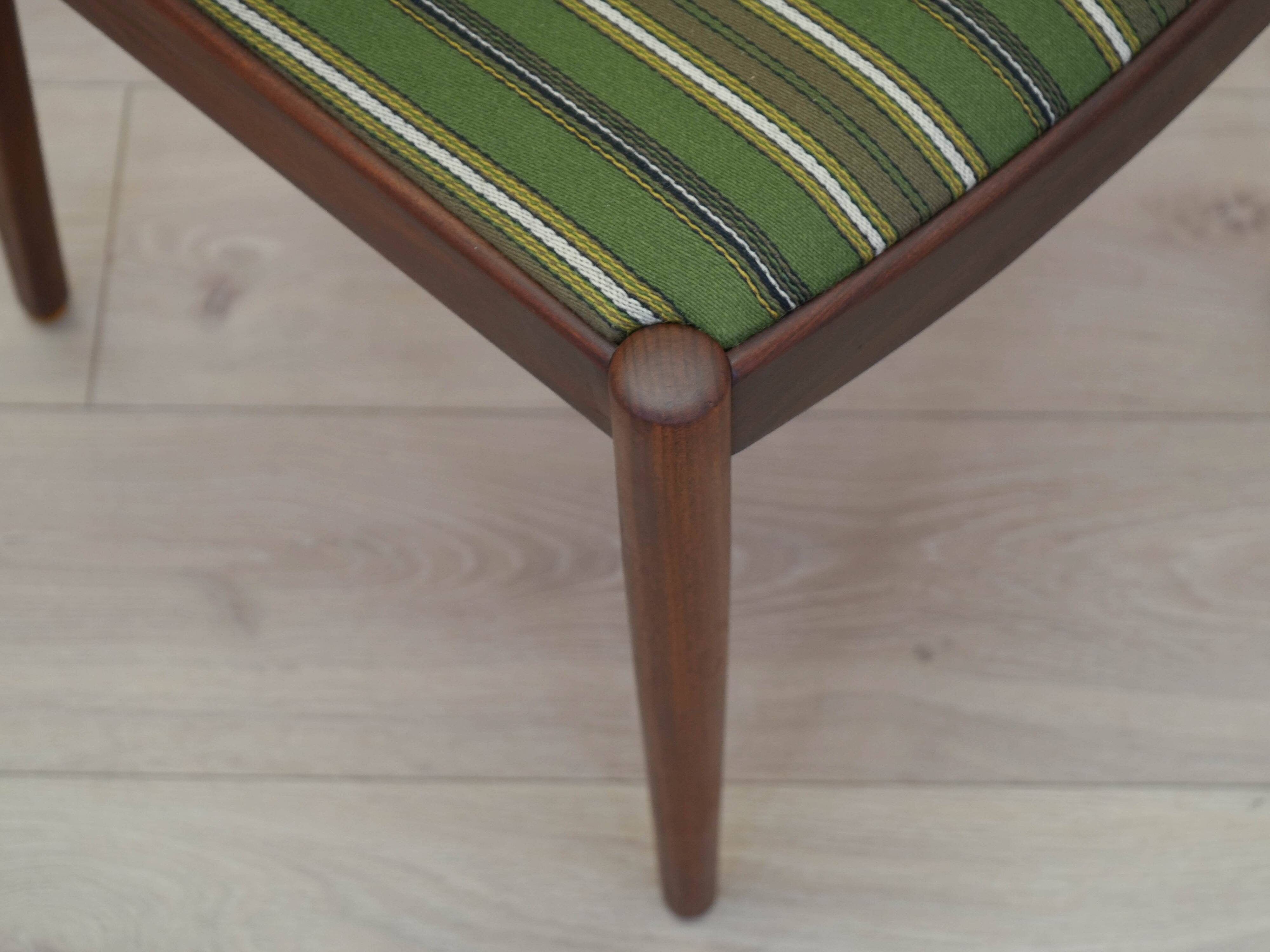 Set of two teak chairs, Danish design, 1970s, made in Denmark