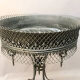 Large wrought iron planter