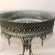 Large wrought iron planter