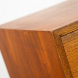 Vintage Sideboard in Teak with sliding door and drawers, 1960s