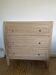 Vintage stripped solid pine chest of drawers