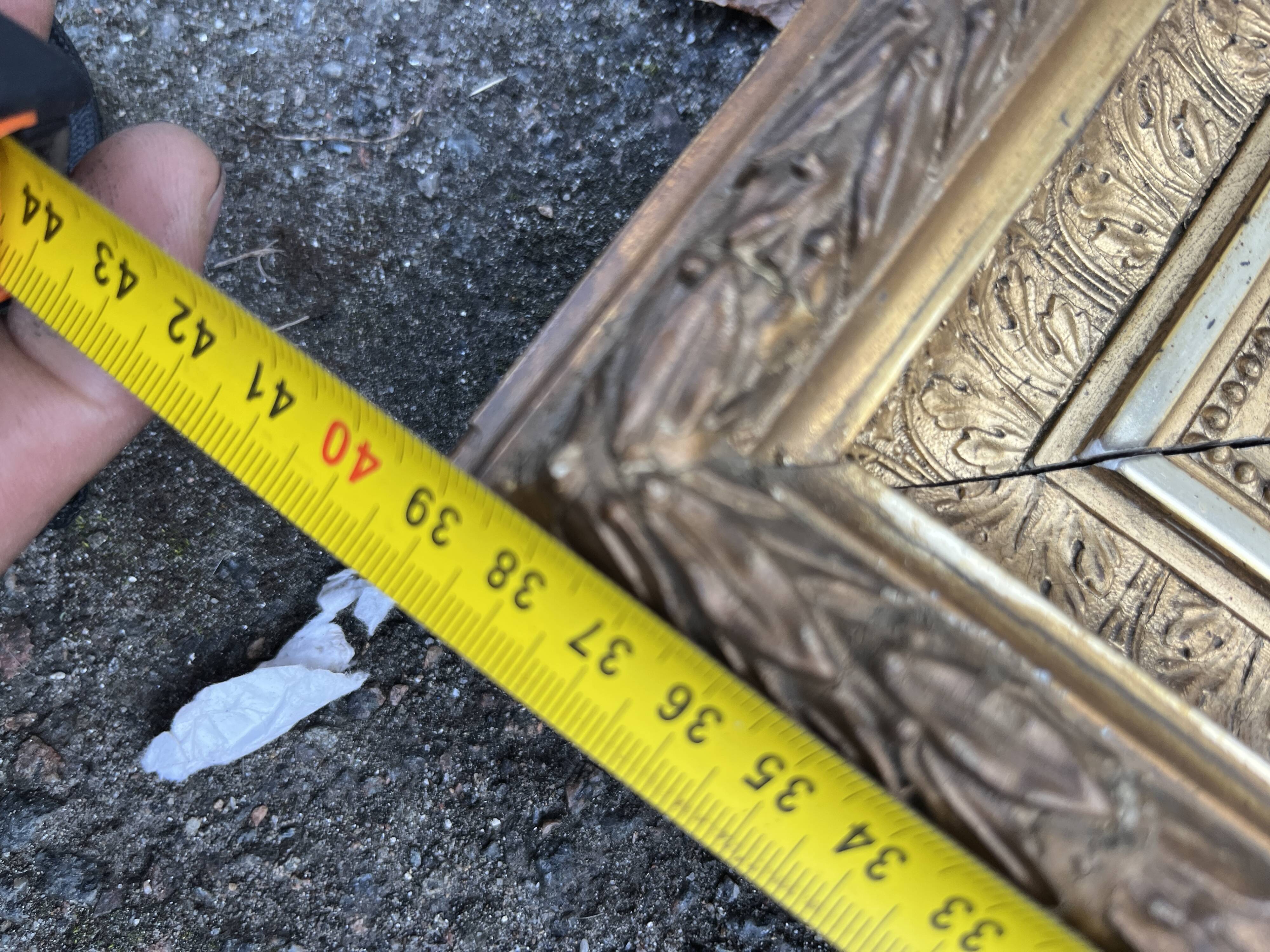 Old painting after A. Delcroix – lively seaside scene, 1841