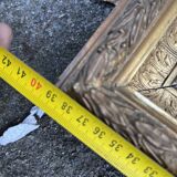 Old painting after A. Delcroix – lively seaside scene, 1841