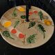 Vintage presentation plate Poët-Laval – Fruit Decor – Drô Craftsmanship