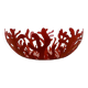 Alessi Mediterraneo red designer fruit bowl by Emma Silvestris 30 cm
