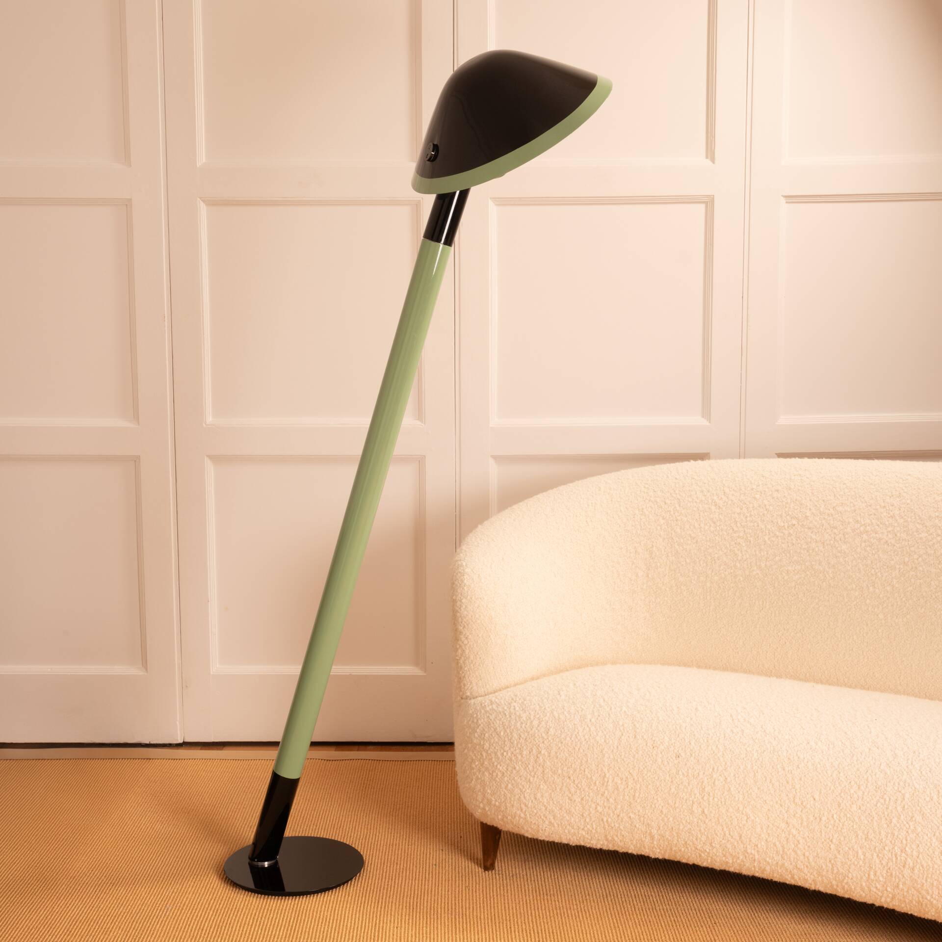 Lacquered "Vynileé" floor lamp - 1970