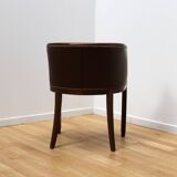 Pair of vintage barrel chairs