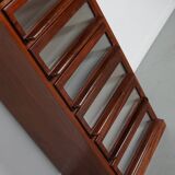 Vintage Dutch Hardwood Haberdashery Shop Cabinet, 1930s