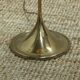 Pair of Bergboms floor lamps, G-024, brass, modern Scandinavian / mid-century style.