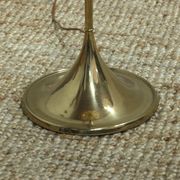 Pair of Bergboms floor lamps, G-024, brass, modern Scandinavian / mid-century style.