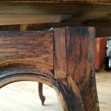 Table avec 2 rallonges