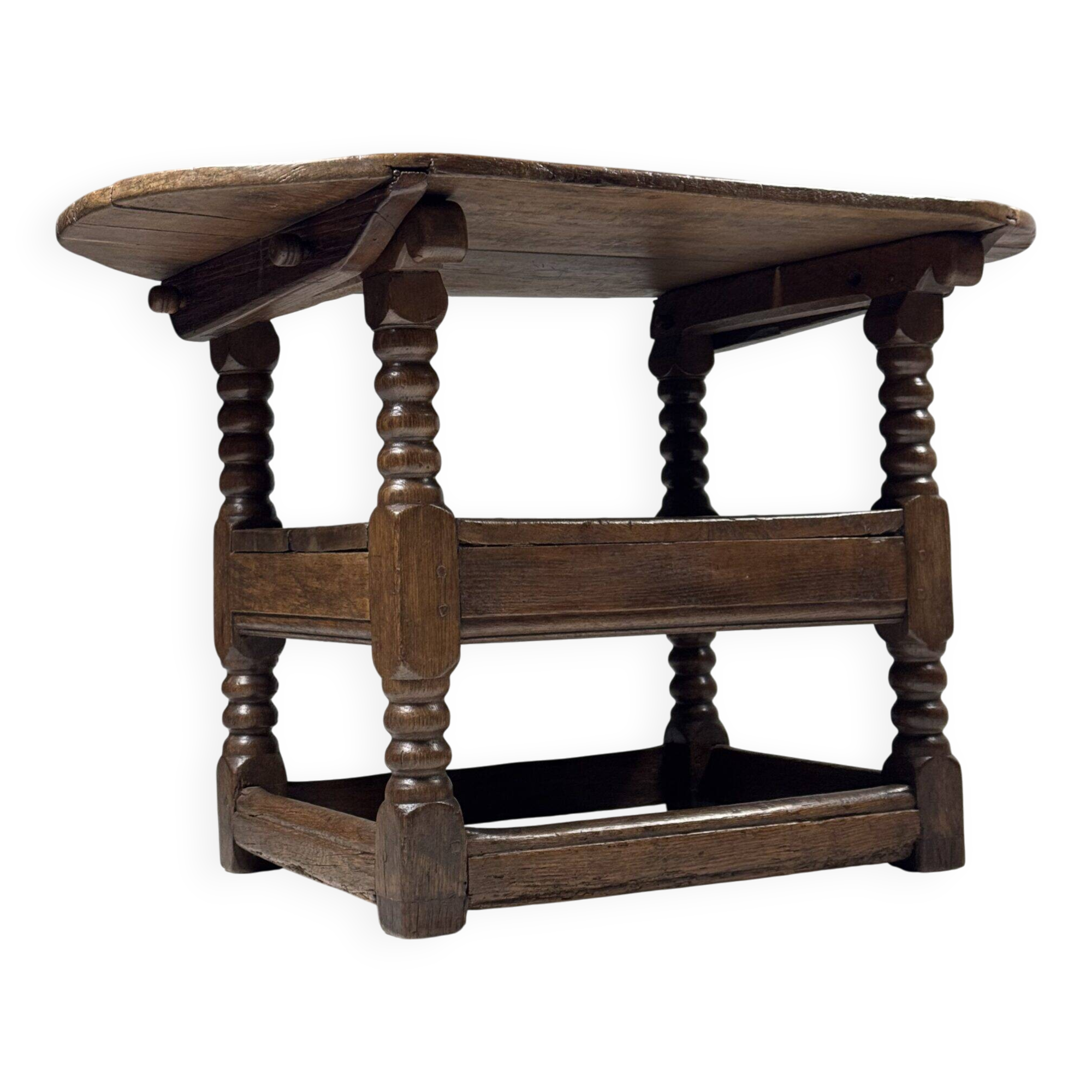 English monk chair table oak 18th century