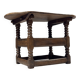 English monk chair table oak 18th century