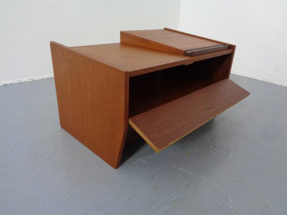 Mid-Century Teak Shelf, Denmark, 1960s