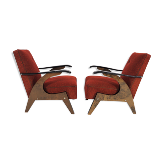 Paire de fauteuils, années 1970